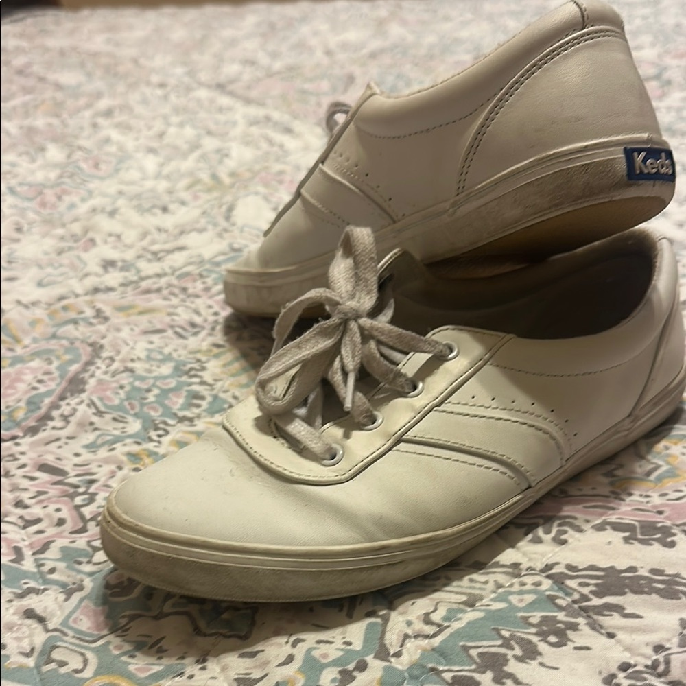 Keds Big Kids Champion Originals Leather Lace Up - Picture 3 of 6